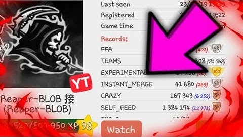 How To Become Youtuber İn Blob.io (YT RANK)