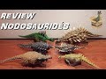 Prsentation de figurines de dinosaures  nodosaurids de papo  collecta  safari  geoworld 