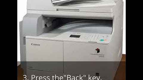 canon ir 2202 copier error E000, E002, E003 How to remove this code1