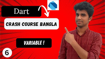 Variable || Dart  Programming Bangla Tutorial || The Flutter Developer2024