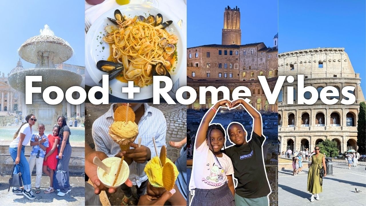Rome : la ville qui m’a volé le cœur 🇮🇹✨visites, pasta, gelato & moments précieux en famille