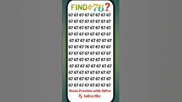 Find The  Odd Number 👉 76 | IQPro 🔥 |  Find The Odd One Out | Observation Skill 🦅 | Smart Think 🦁