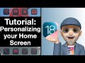 iOS 18 Tutorial: Personalize your Home Screen