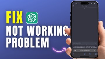 How to Fix ChatGPT Not Working Problem Today | ChatGPT Image Not Upload Issue