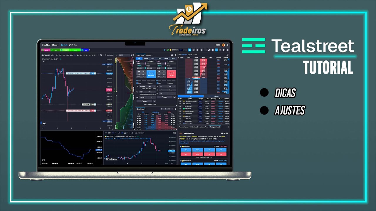 TUTORIAL TEALSTREET - OPERACIONAL - DICAS E AJUSTES (04 de 08) - YouTube
