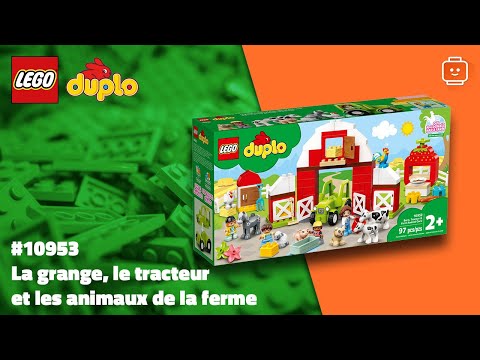 LEGO 10952 La grange, le tracteur et les animaux de la ferme