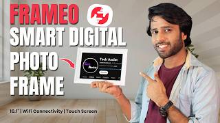Frameo Smart Digital Photo Frame Unboxing | Review | Best Unique Gfit Item | Slideshow Photo Frame