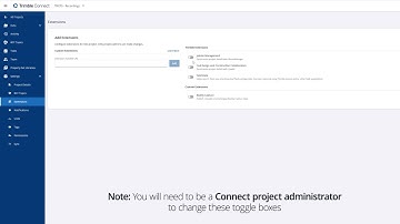 Trimble Reality Capture | Enabling Extensions | Trimble Connect