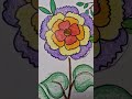 #치매예방,#미술치료,#꽃그림그리기 ,#인지기능향상