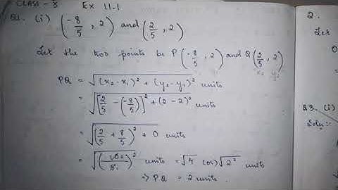 MBSE Class 10: Coordinate Video 11 (Ex 11.1 Solutions) | English and Mizo