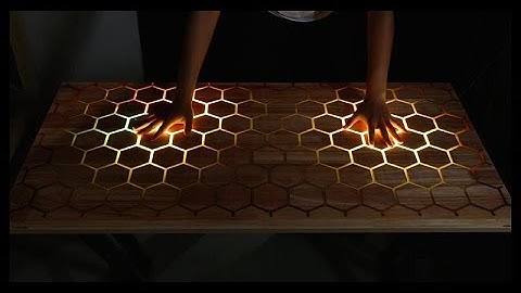 Create a touch sensitive LED smart desk using TTC-H80!🔥🔥