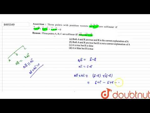 Assertion: Three points