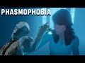 Играем вдвоем с девушкой в хоррор! Phasmophobia прохождение #9