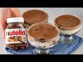 Ref:7QeHktOUPgM Mousse dessert mit nutella in 5 minuten! es ist so lecker, dass ich es jedes wochenende mache!