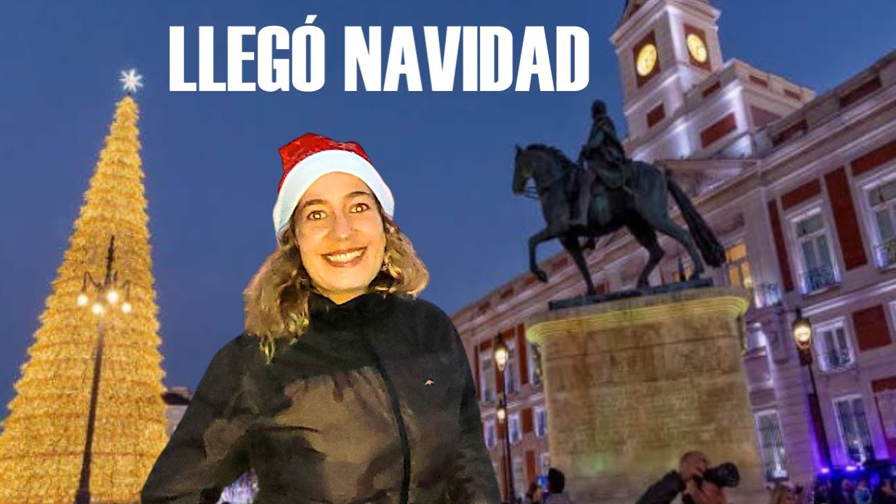 ASÍ se prepara MADRID para NAVIDAD! 😍
