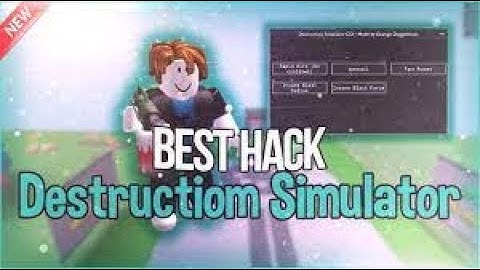 Script Pastebin 2021 Destruction Simulator ✔ BEST ✔