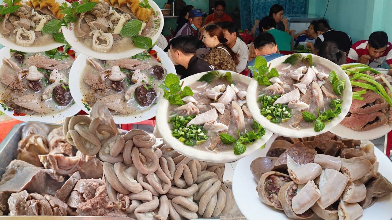 Xe CHÁO LÒNG 20K Ngập Tràn TOPPING Ngon Rẻ Sạch Sẽ Chất Lượng cho người lao động ăn quận vùng ven SG