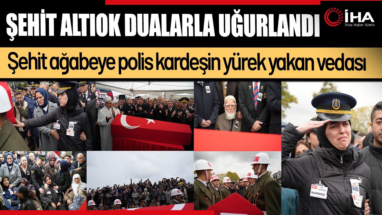 Samsunlu Şehit Emre Altıok Dualarla Uğurlandı