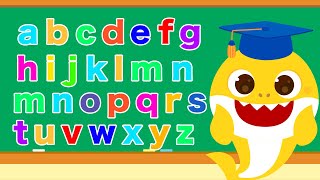Learn Alphabets a to z | Baby Shark Alphabet Song | 15Minute Learning with Baby Shark