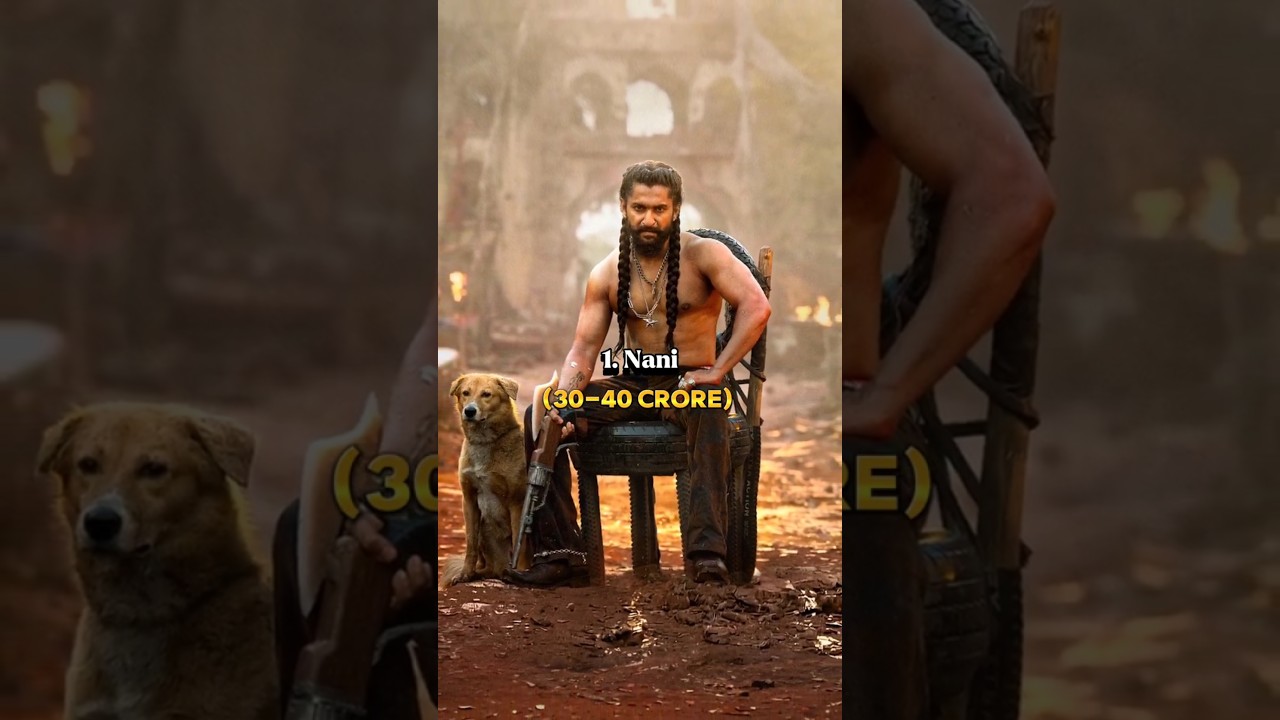 THE PARADISE MOVIE ALL STARCAST FEES REVEALED 🔥 #shorts #viral #trending #theparadise #movieempire