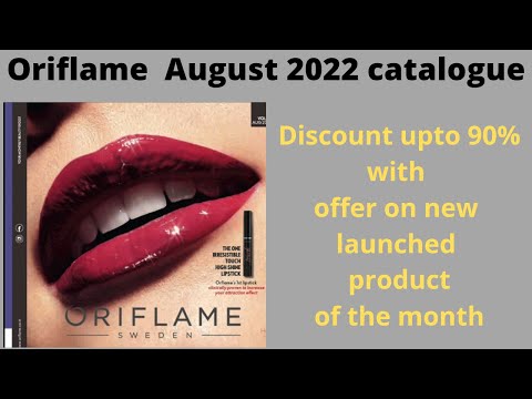 Oriflame August 2022 Catalogue Full HD | August 2022catalogueoriflame #oriflamecataloguejAugust2022