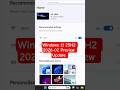 Windows 11 25H2 2026-02 Preview Update (KB5074105) Emergency Update #windows11 #shorts #viral #tech