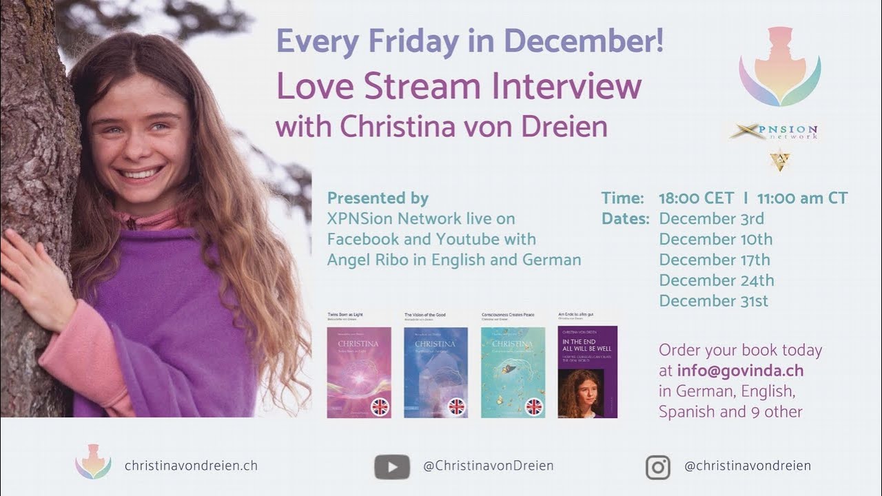 Friday Love Stream #15 with Christina Von Dreien (English & German)