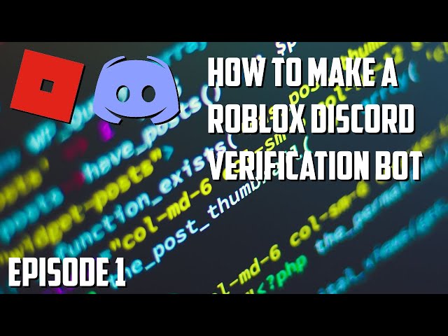 GitHub - JoshyRBLX/roblox-verification: A Discord Verification Bot