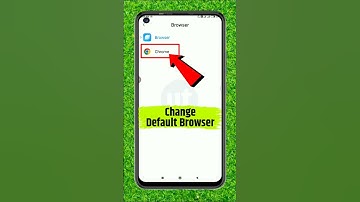 how to set default browser in android | how to change default browser settings android #shorts