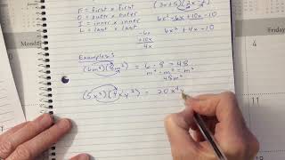 A.10B Multiply Polynomials Notes