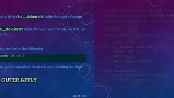 How to Use OUTER APPLY to Achieve a LEFT JOIN with Unique Rows from the Right Side