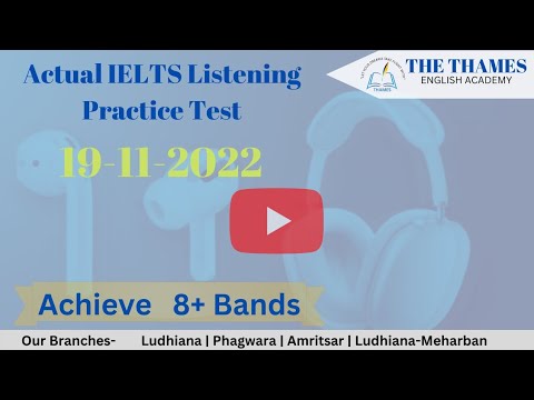 Actual Ielts Listening | Practice Test | Achieve 8 Bands