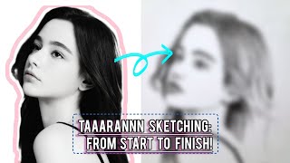Taaraaan Sketching: From Start to Finish!✨️
