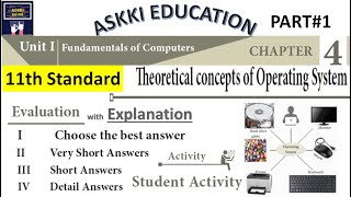 💥 11th Computer Science Computer Technology & Computer Applications Chapter 4 Book back Answers