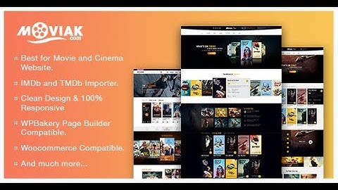 AmyMovie -  Movie and Cinema WordPress Theme