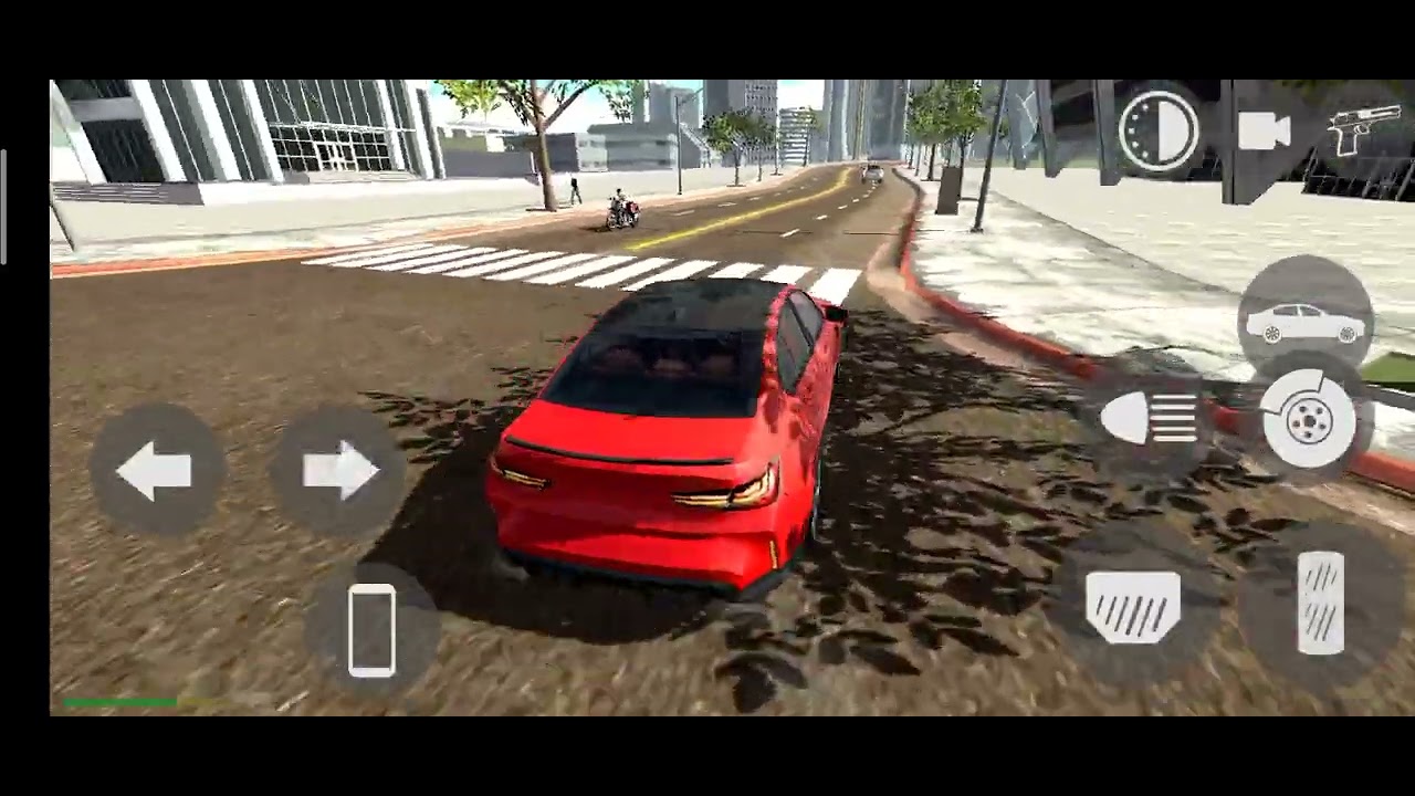 Indian bike game driving red colour BMW car guys please do subscribe like and comment share 🥰👍