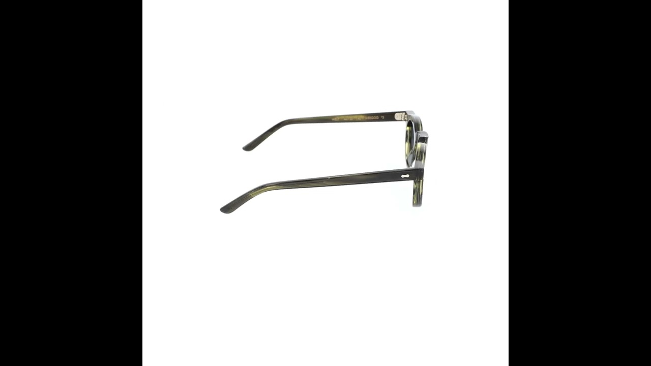 Vintage green sustainable sunglasses: Welt | TBD Eyewear