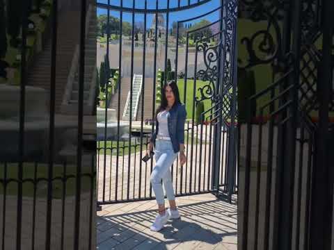 حيفا بهائيين Bahai Garden Haifa 