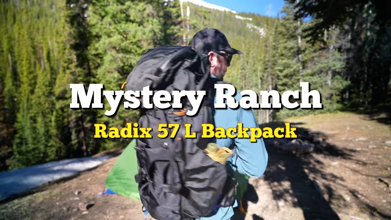 Mystery Ranch Radix 57 Backpack - Lightweight and Very Capable Backpack