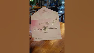 Top mẫu thiệp cưới đẹp giá rẻ mà bạn không thể bỏ qua