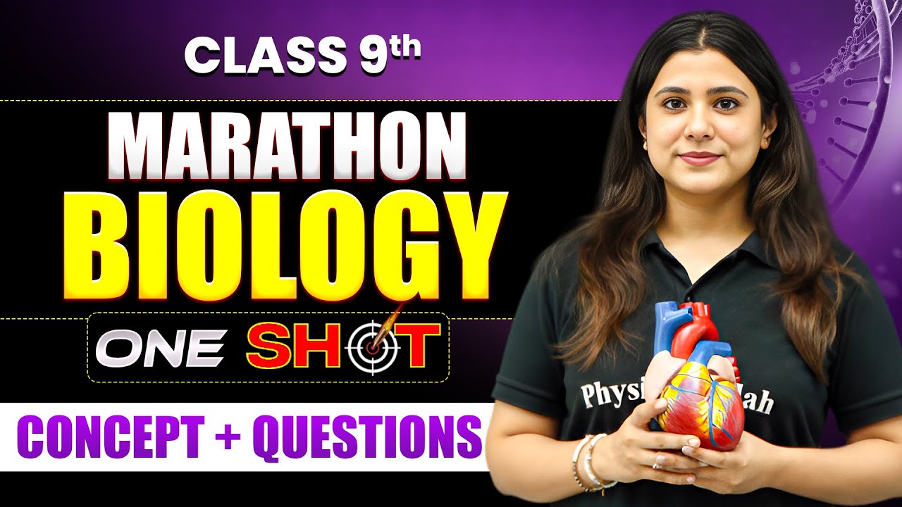 Class 9 ICSE Complete Biology Marathon in One Shot | Final Term Exams ...