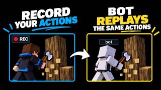 Creating bot scripts without coding