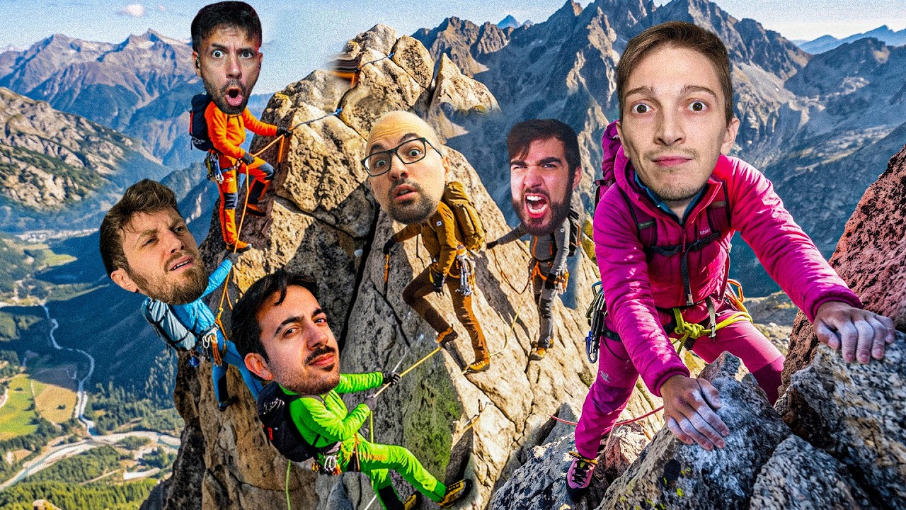 ABBIAMO SCALATO UNA MONTAGNA (ed è andata MALISSIMO) con Dread, Gabbo, Masseo, Mollu, Delux, JTaz