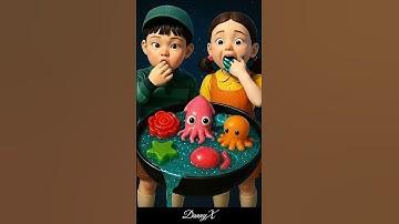 Squid Game AI Edible Slime ASMR #squidgame #squidgame2 #ai #asmr #funny