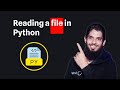 How to read files in Python