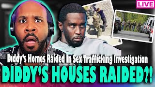 ARRESTS MADE?! Diddy Homes Raided For S*x Tr*fficking Investigation
