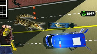 Police Car Driving Mad City Police Monster Truck Games Offroad Simulator screenshot 5