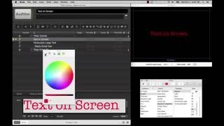 Titles Cues in QLab 3