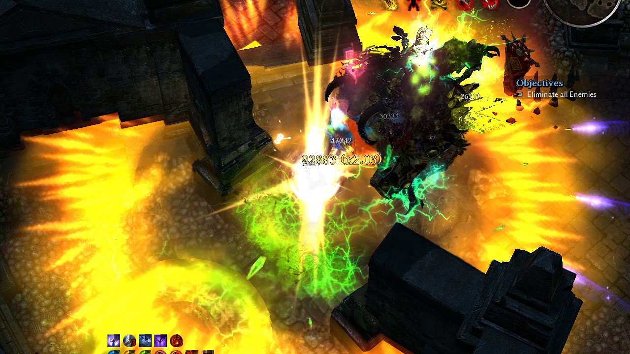 Grim Dawn Targo Blade Arc Spam Crucible 658 YouTube