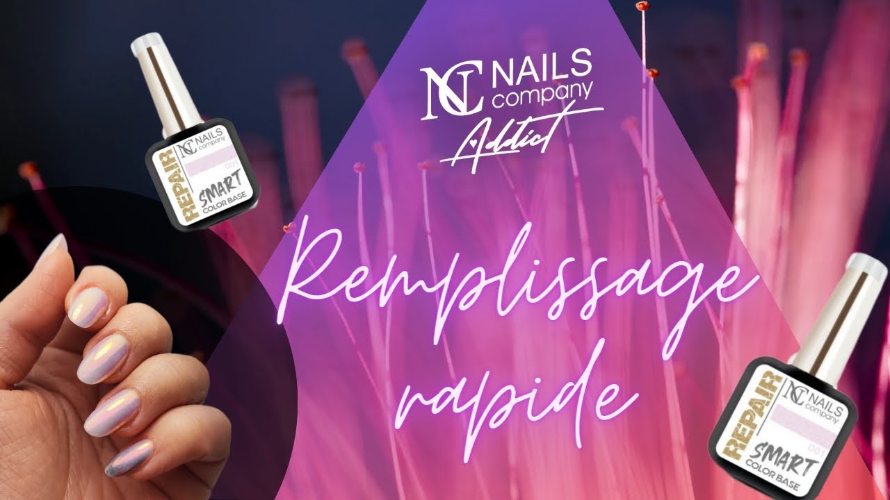 Remplissage RAPIDE, Renfort VSP avec la Nouvelle Smart base. @NailsCompanyFrance